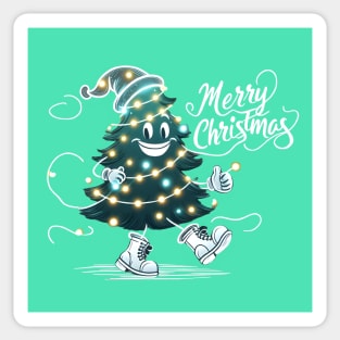 Festive Cartoon Delights: Elevate Your Holidays with Cheerful Animation and Whimsical Characters! Sticker